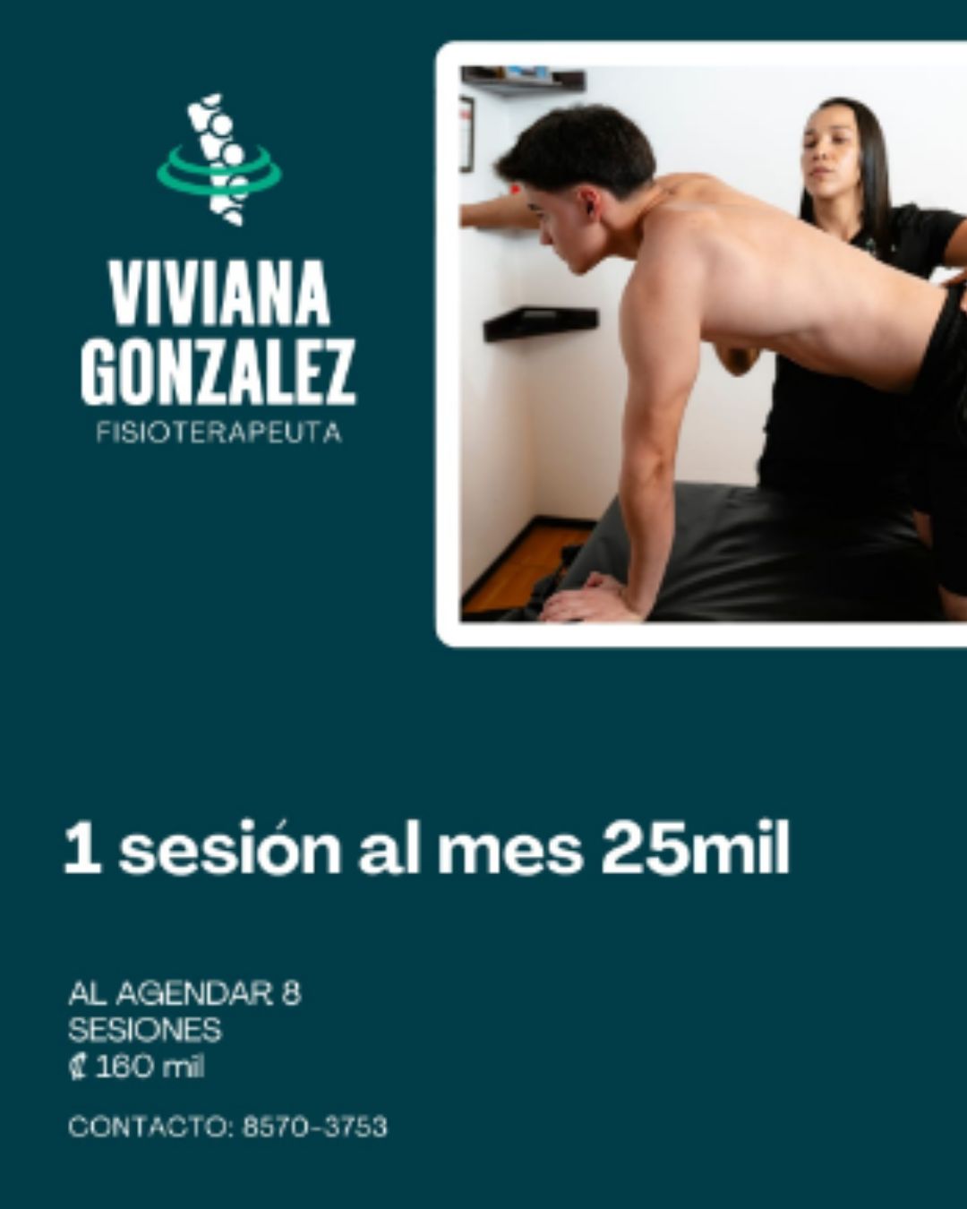 Paquete terapia física mensual