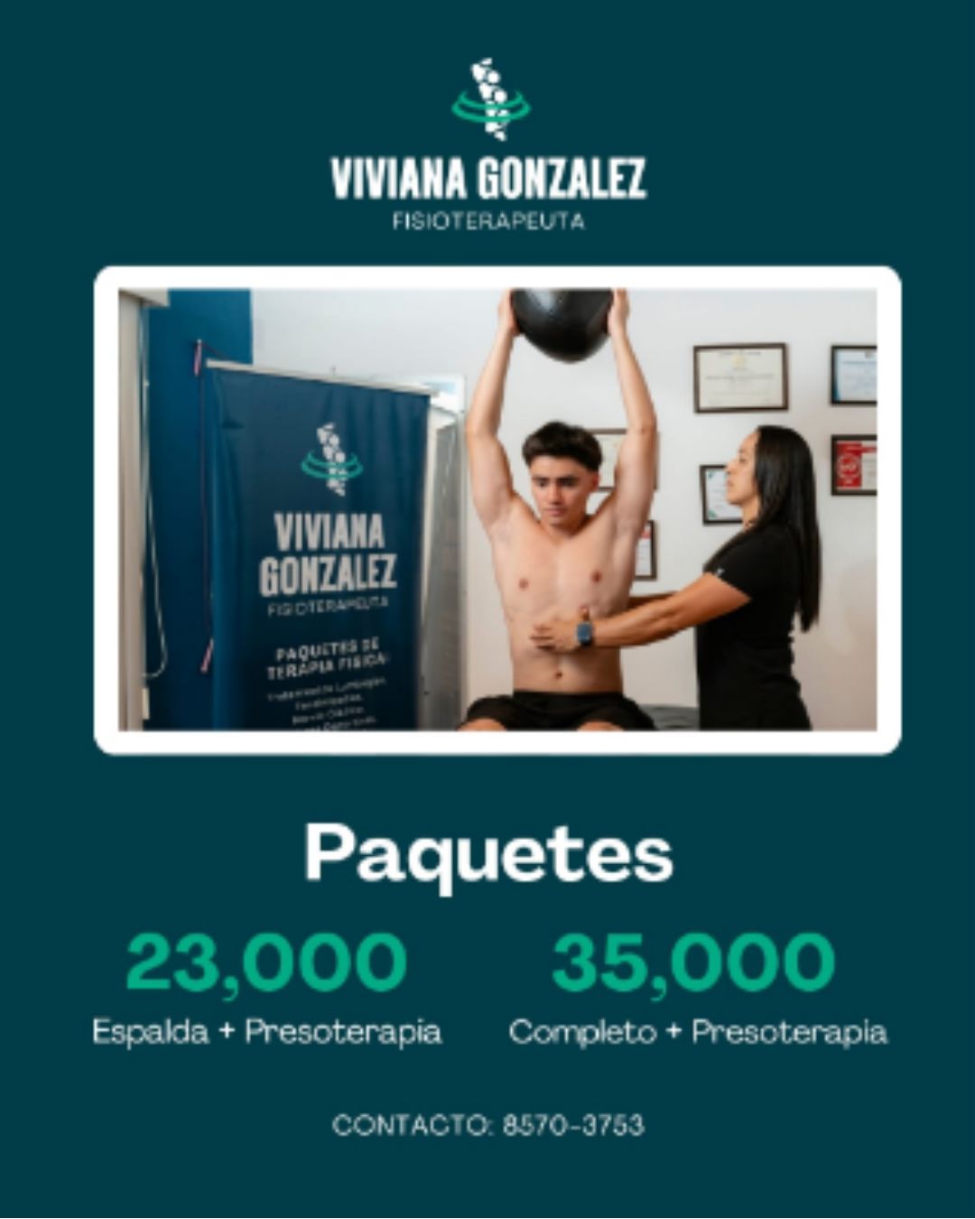 Paquetes de fisioterapia clínica
