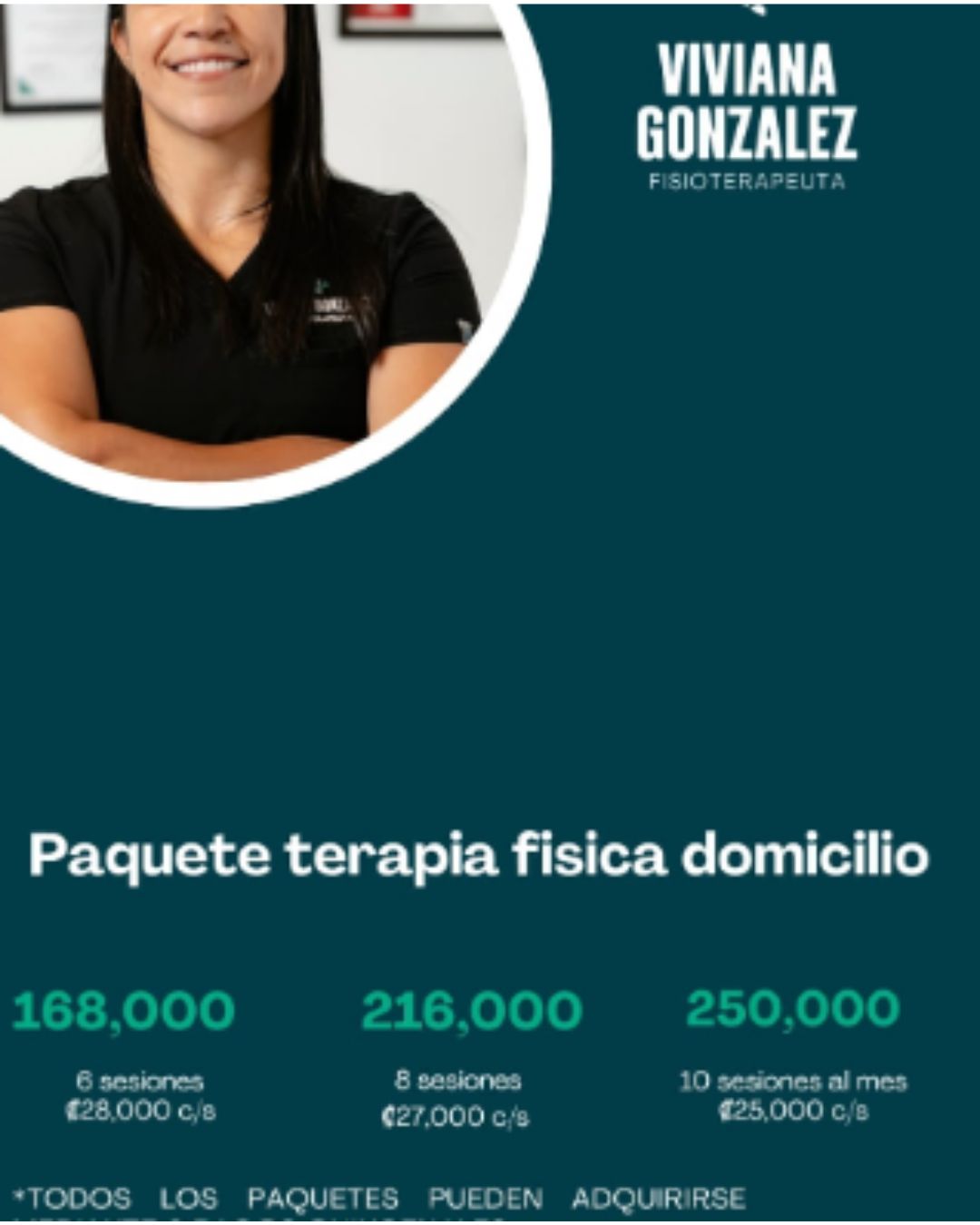 Terapia física a domicilio